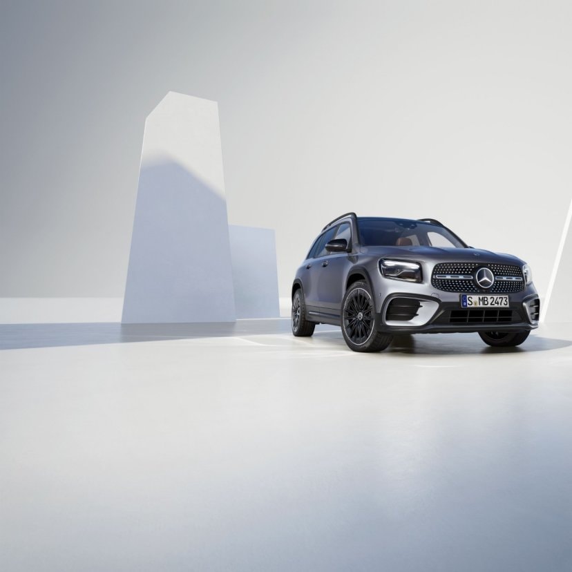 Entdecke den Mercedes GLB Facelift: Neuwagen und Lagerfahrzeuge