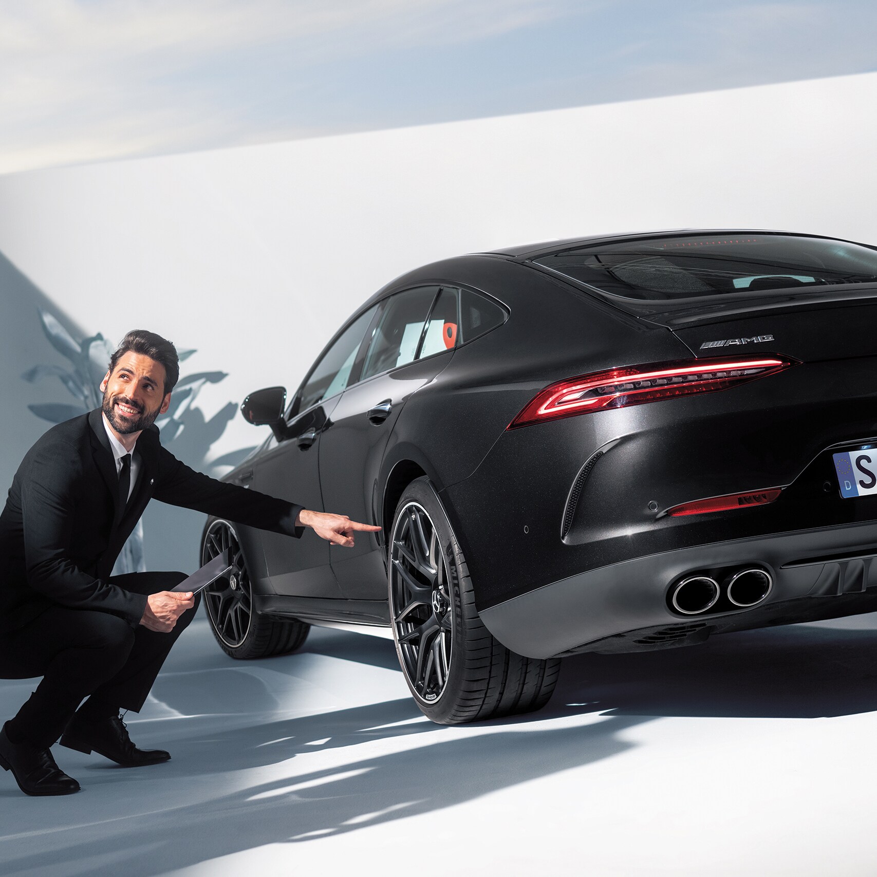 Reifen von Mercedes benz