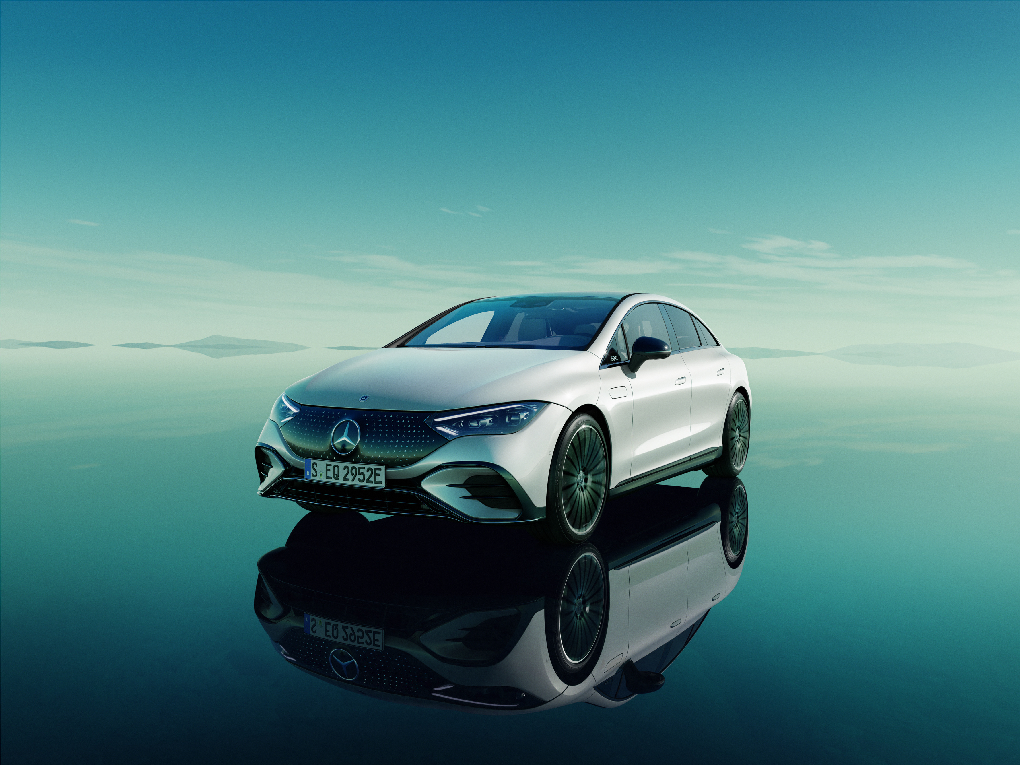 EQE von Mercedes-EQ. Der neue EQE.