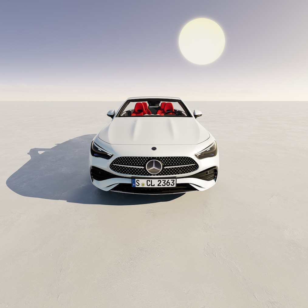Frontdesign mit Powerdomes auf der Motorhaube
