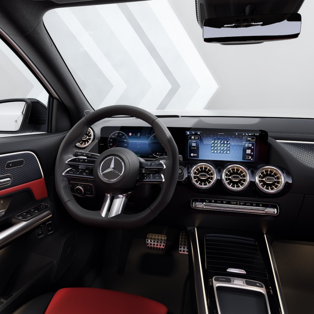 Wie das Digitale Extra MBUX Augmented Reality für Navigation im Mercedes-Benz GLA funktioniert.