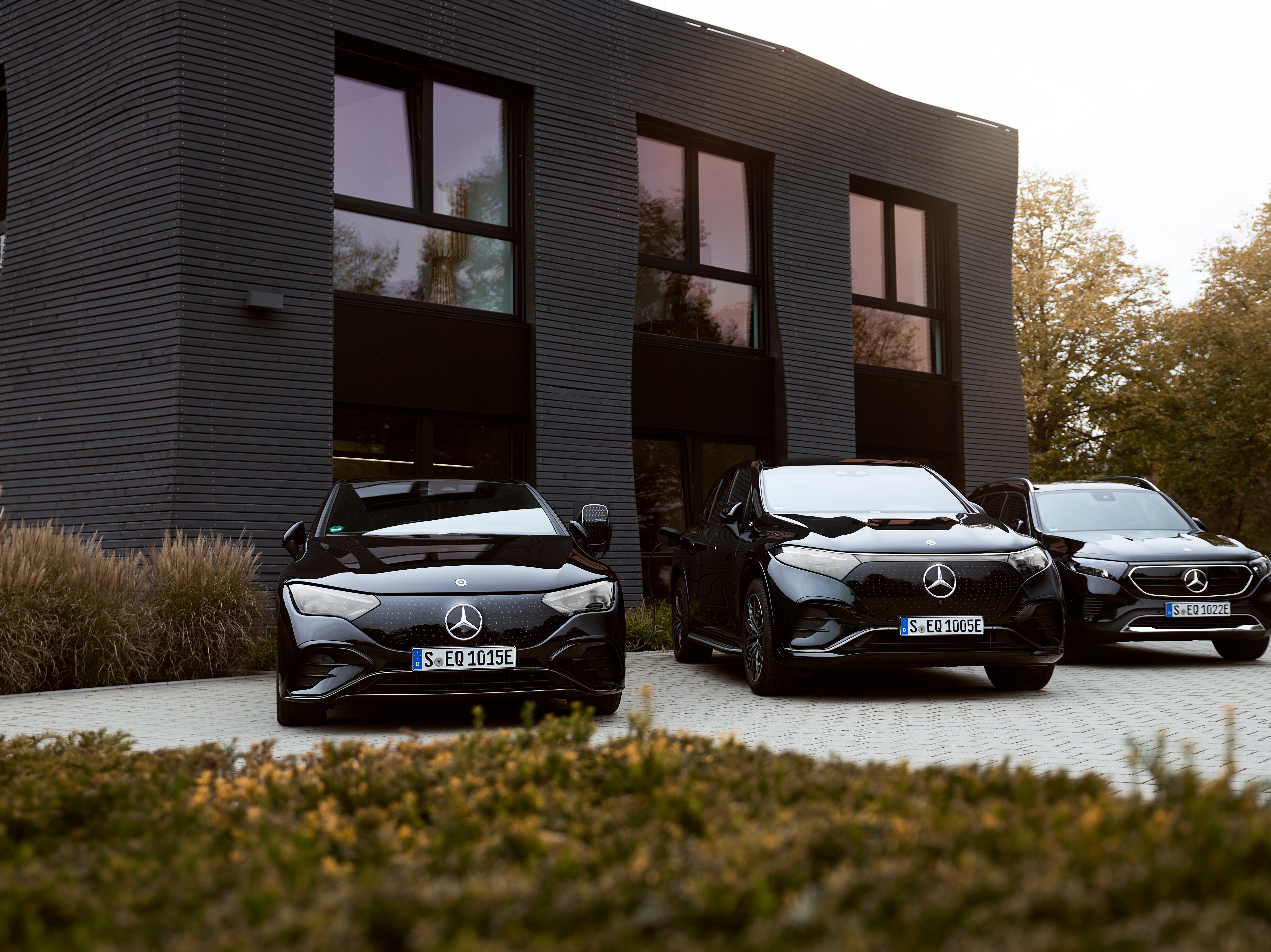 Mercedes-Benz Charging Solutions - Flotte in schwarz