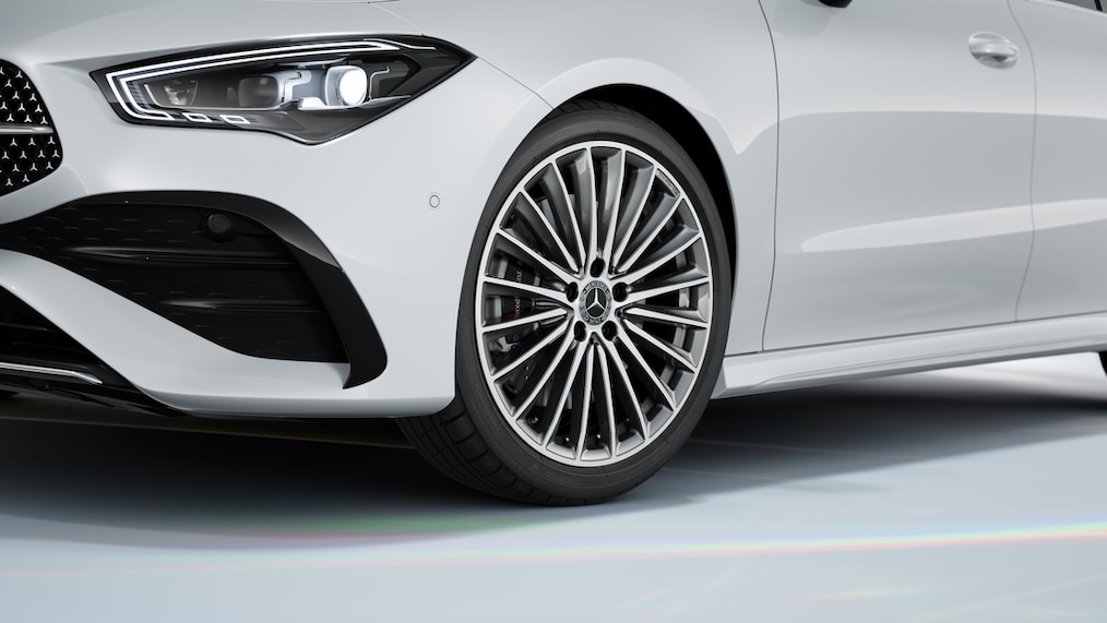 So funktioniert das Digitale Extra MBUX Augmented Reality für Navigation im Mercedes-Benz CLA Coupé.