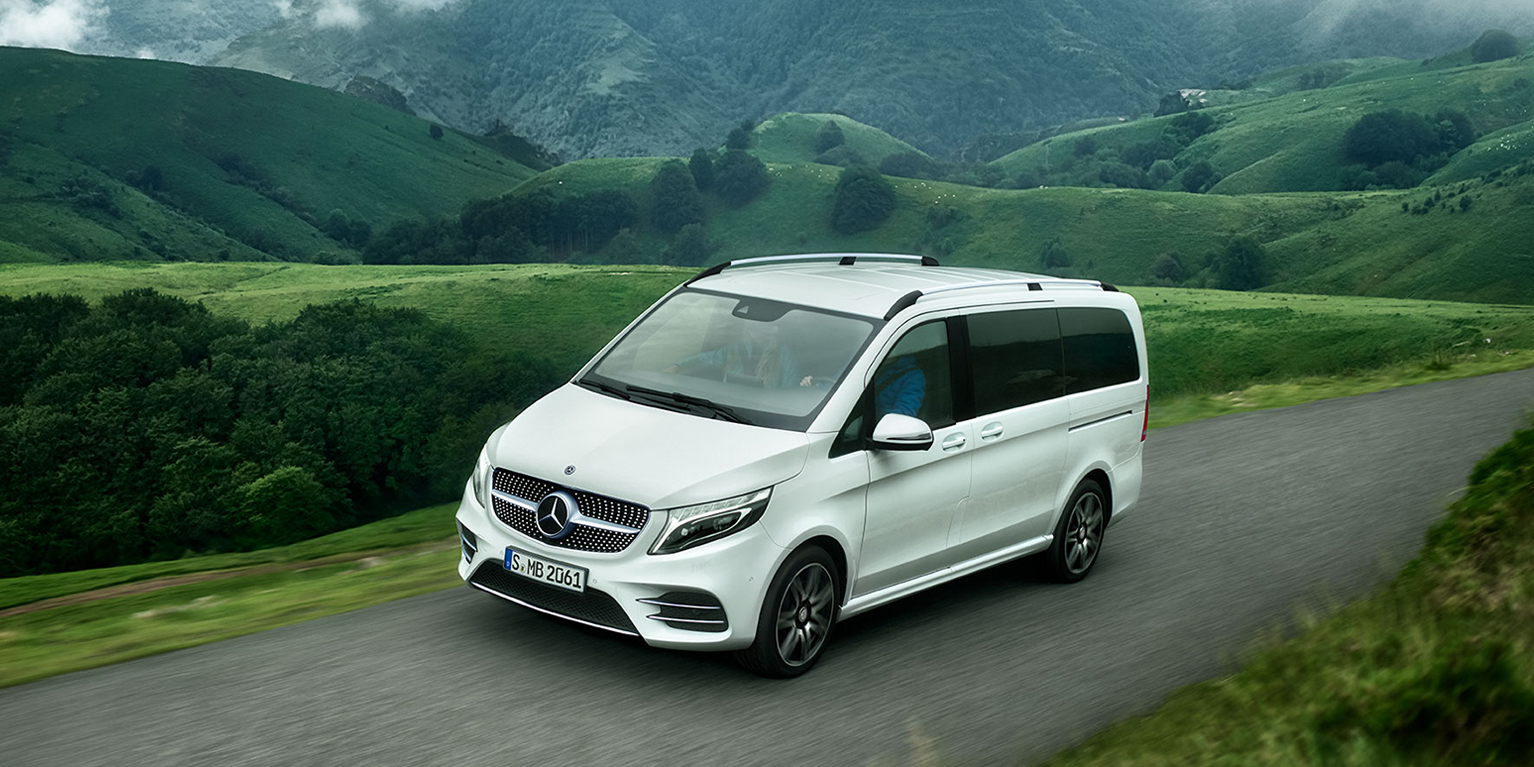 Gerbrauchte Großraumlimousine von Mercedes-Benz Gerbrauchte Großraumlimousine von Mercedes-Benz