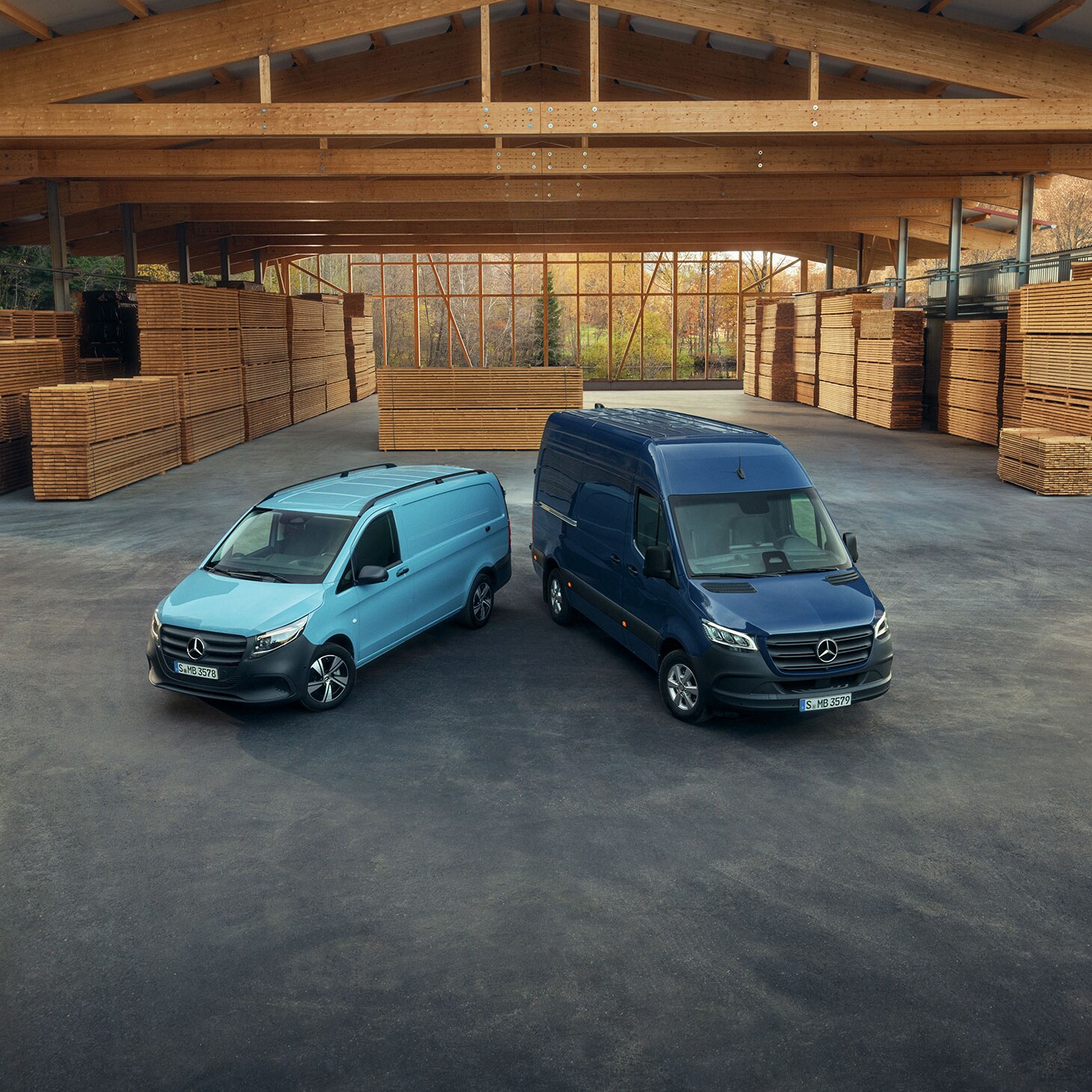 Vito und Kastenwagen
