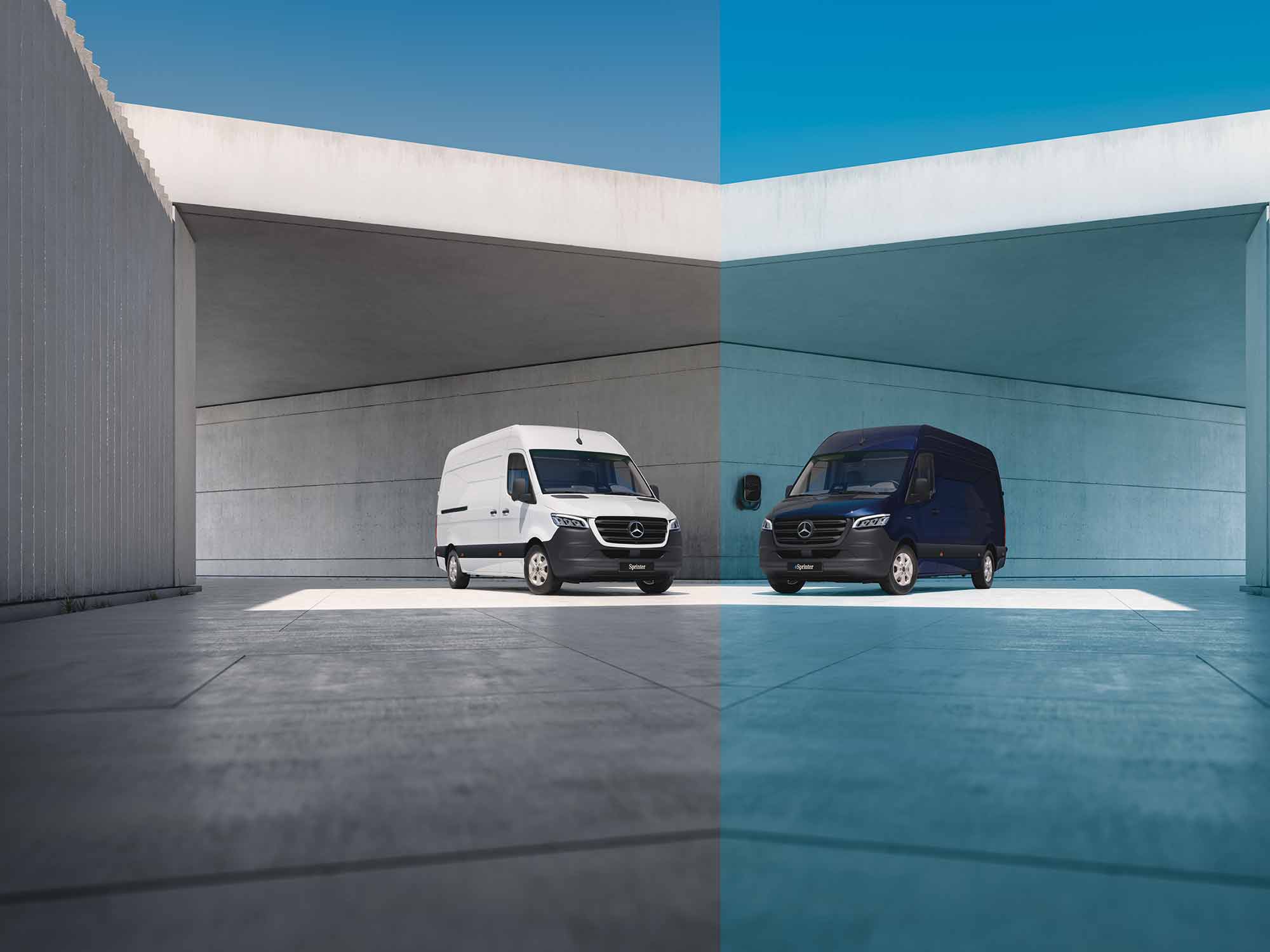 Ein Preis. Elektrisch oder Diesel. Deine Wahl. Elektrisch oder Diesel?