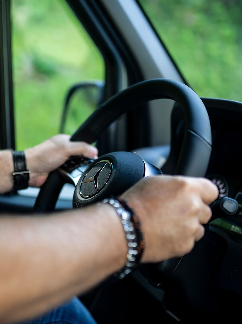 Mercedes-Benz Transporter Probefahrt 