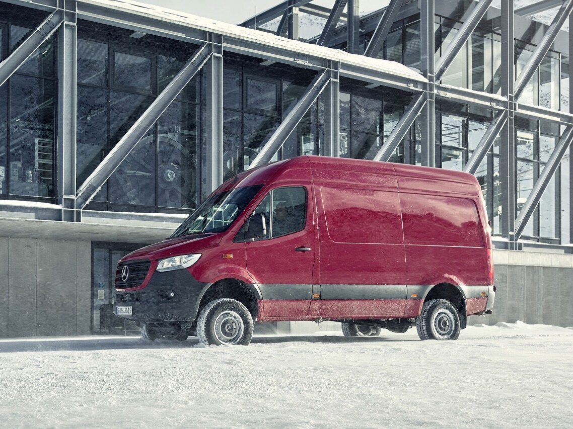 Mercedes-Benz Transporter Probefahrt 