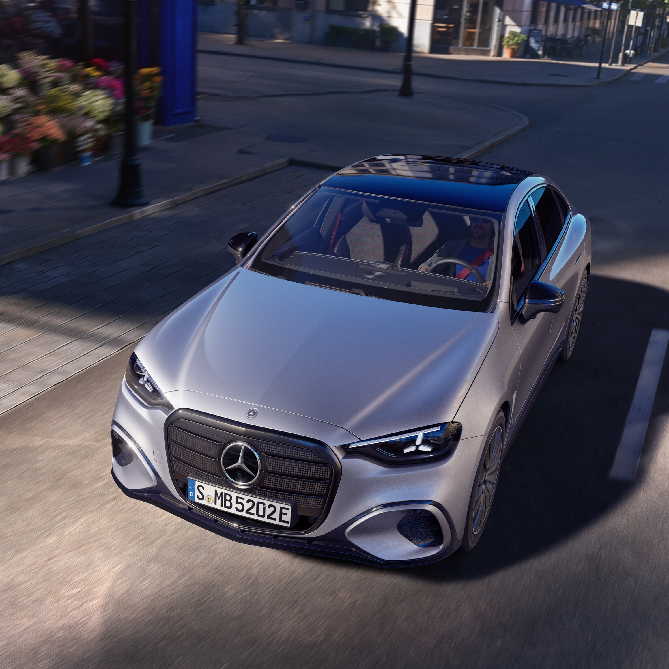 Die völlig neue elektrische C-Klasse von Mercedes-Benz.