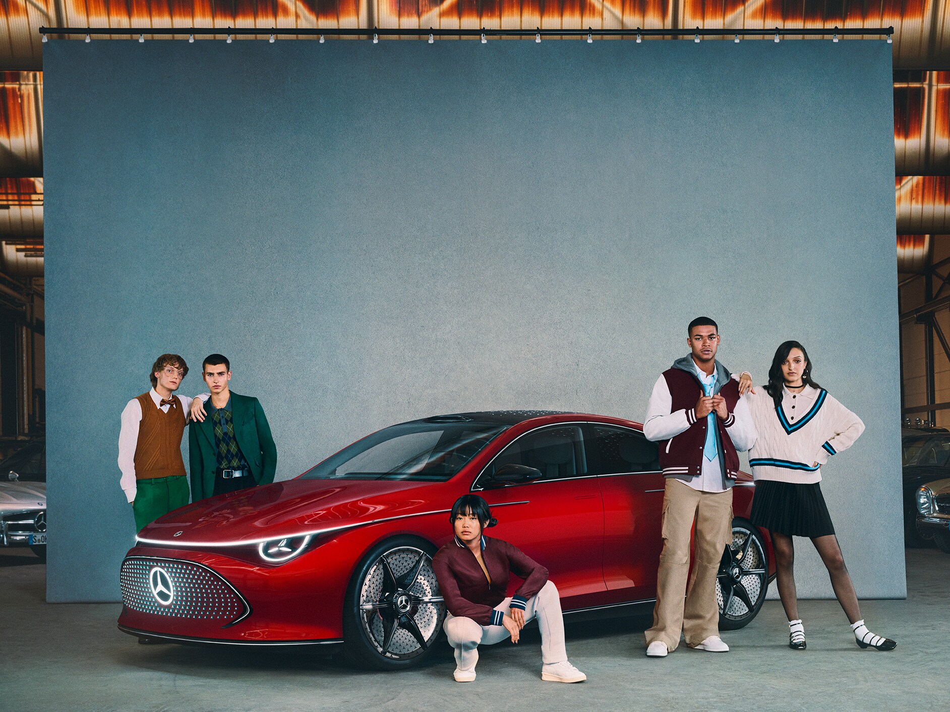 Der CLA von Mercedes-Benz.