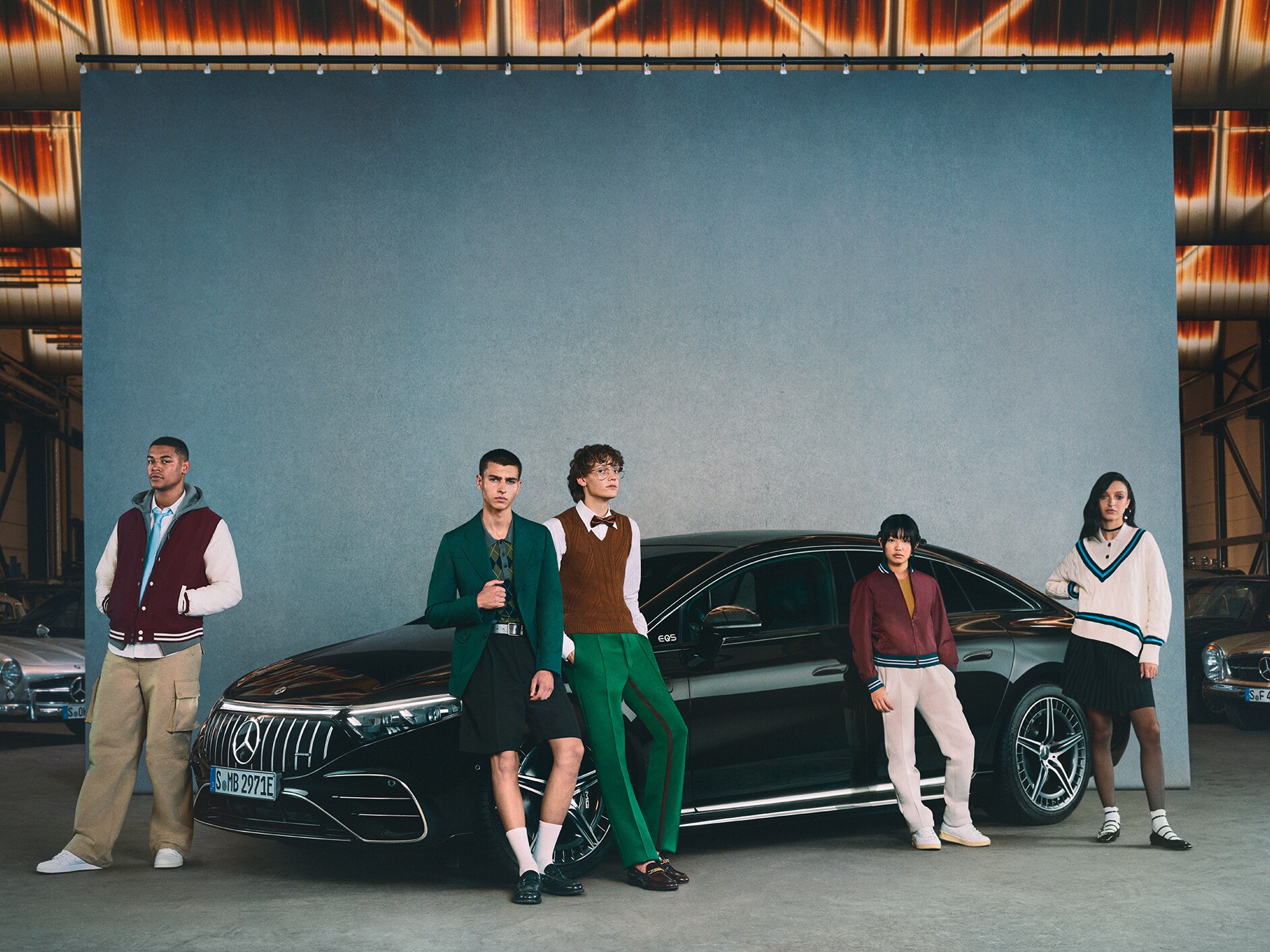 Der EQS von Mercedes-Benz.