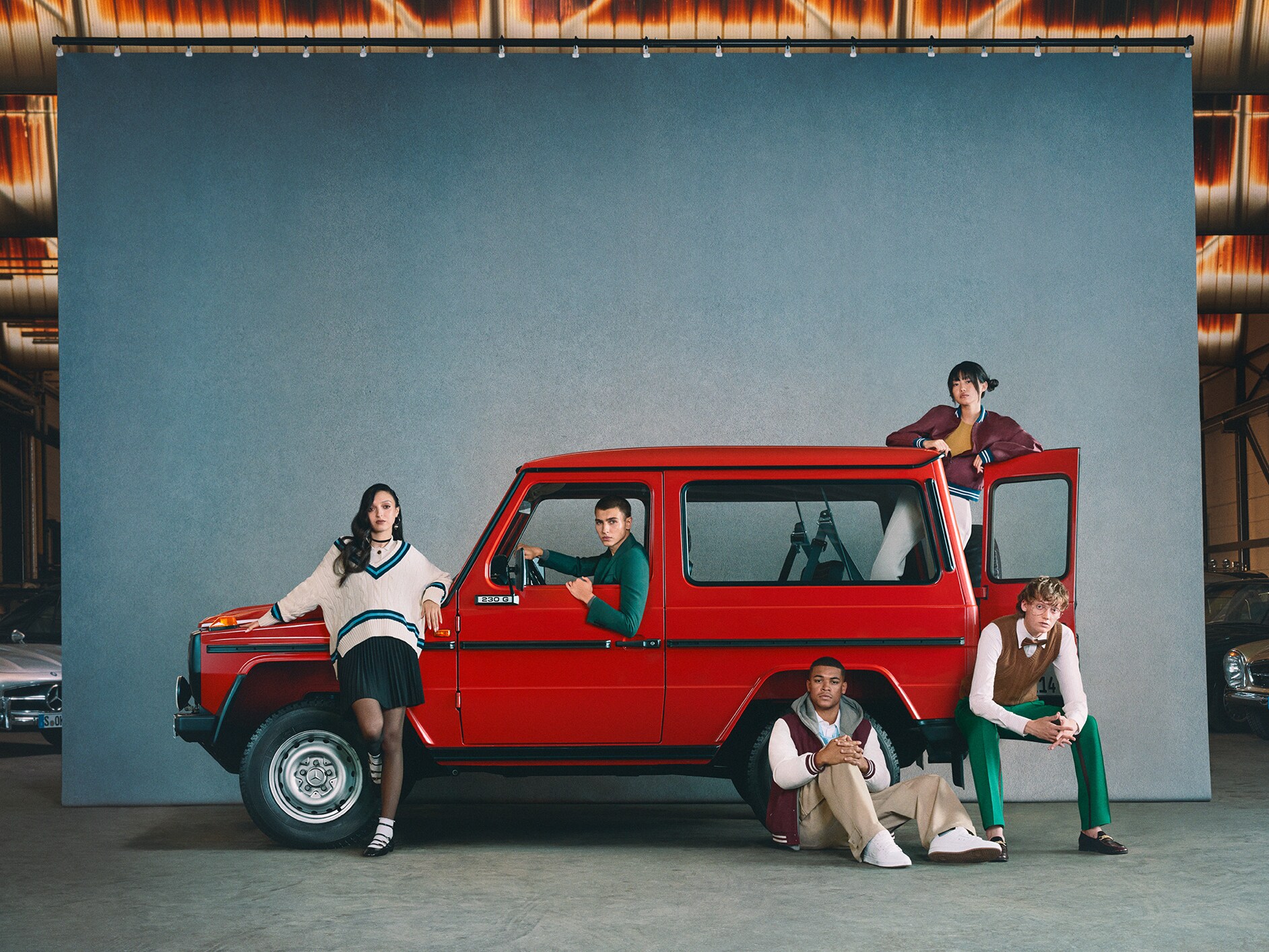 Die Mercedes-Benz G-Klasse.