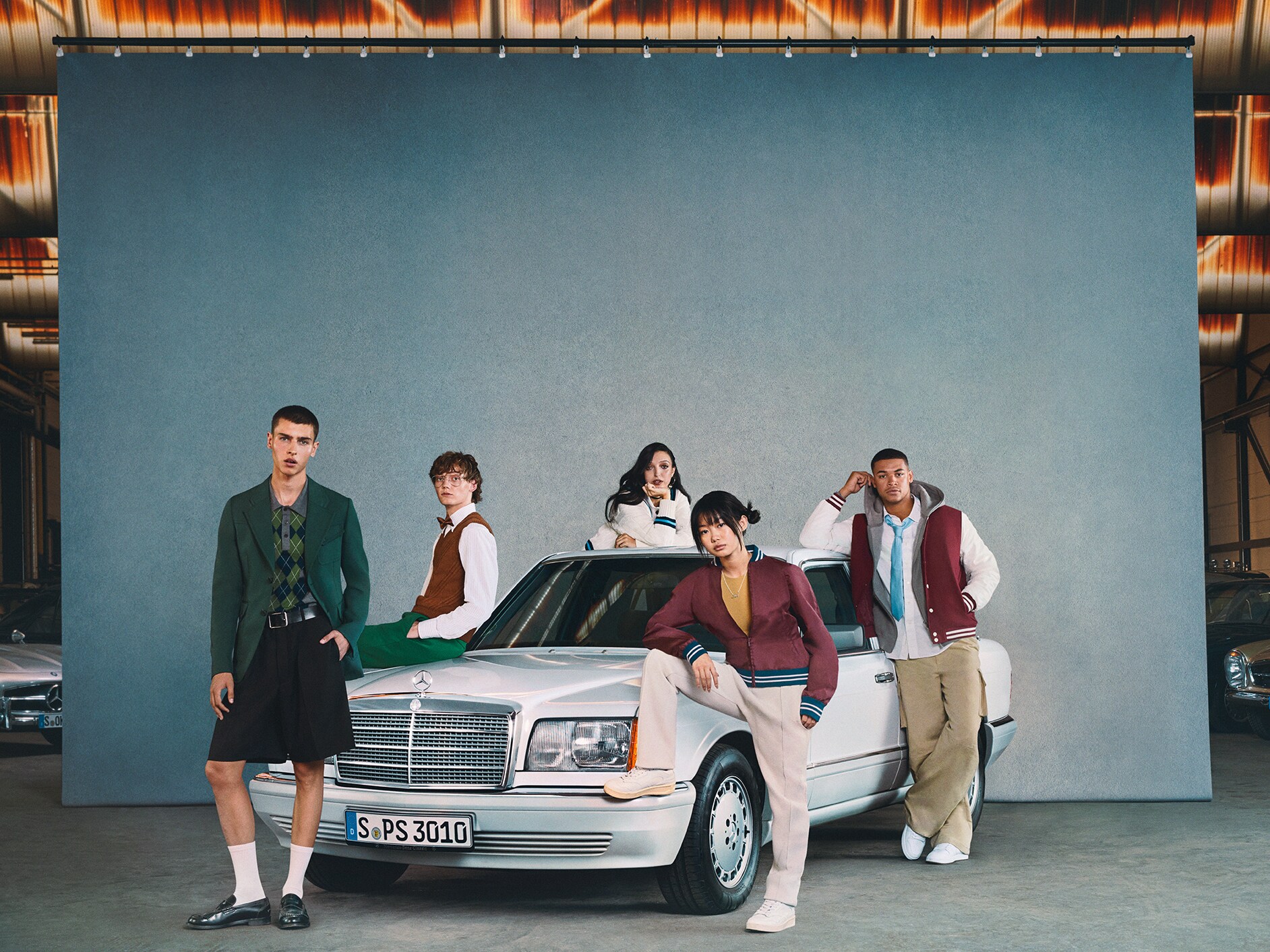 Die S-Klasse von Mercedes-Benz.