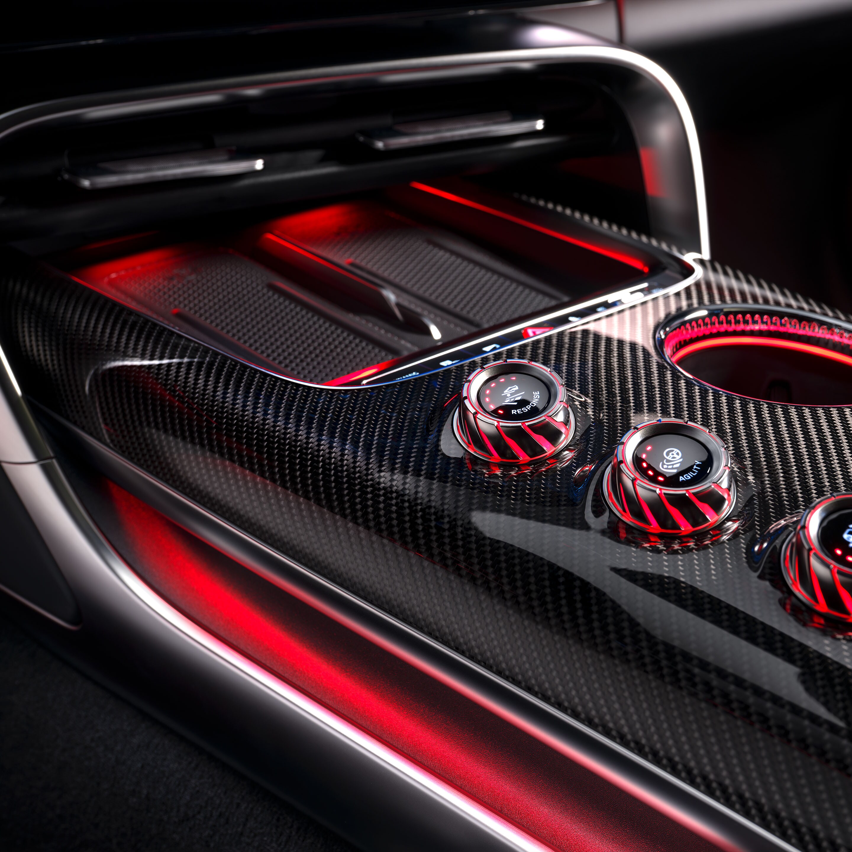 Sportwagenergonomie im neuen GT 4-Türer Coupé von Mercedes-AMG.