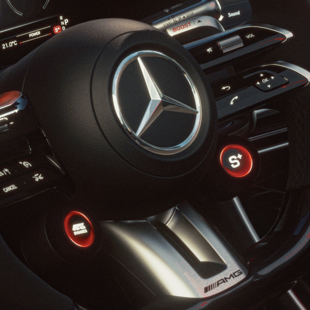 AMGFORCE Sports+ des Mercedes-AMG GT 53.