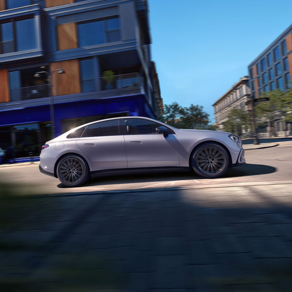 Das Agilität & Komfort-Paket der völlig neuen elektrischen C-Klasse von Mercedes-Benz.