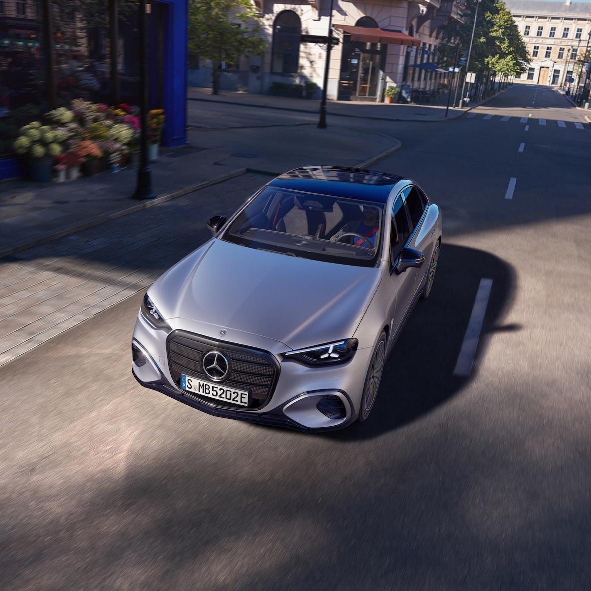 Die völlig neue elektrische C-Klasse von Mercedes-Benz.