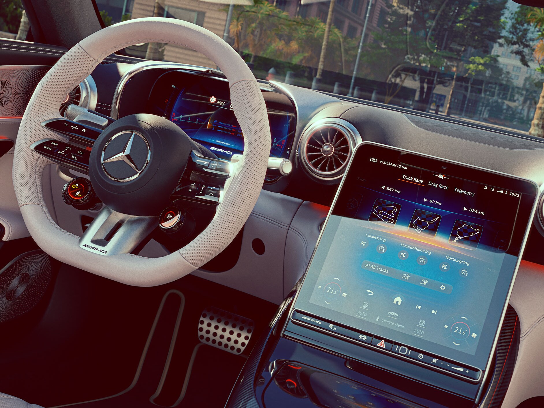 Das GT Coupé von Mercedes-AMG.