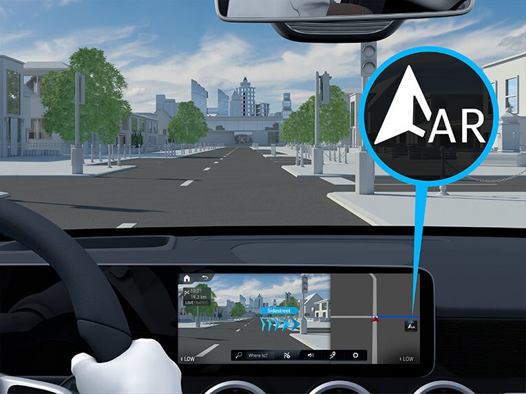 Das Digitale Extra: MBUX Augmented Reality für den brandneuen CLA von Mercedes-Benz.