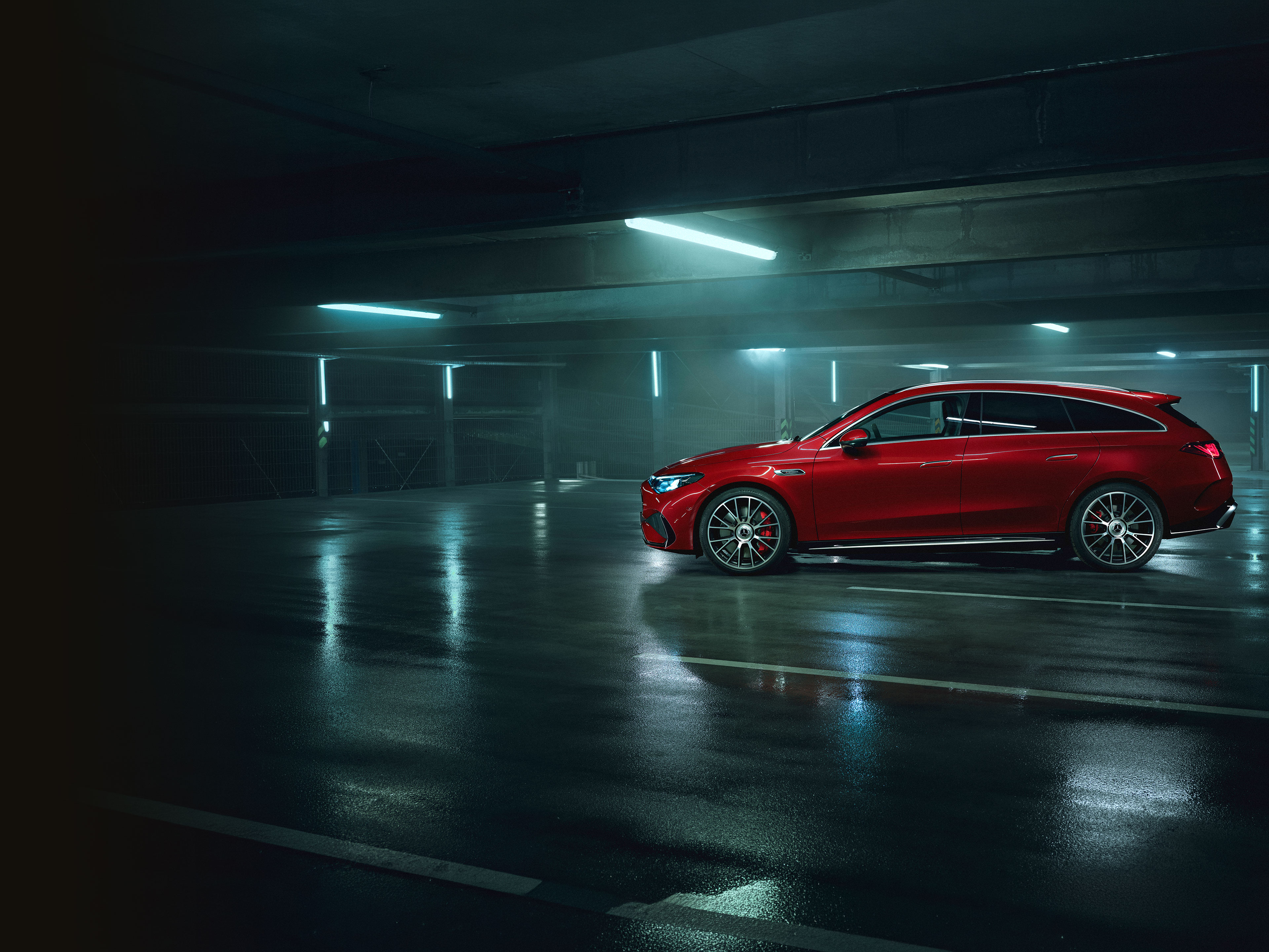 Exterieur | CLA Shooting Brake | Mercedes-AMG Das Exterieur des neuen elektrischen Mercedes-AMG CLA 45 4MATIC + Shooting Brakes.