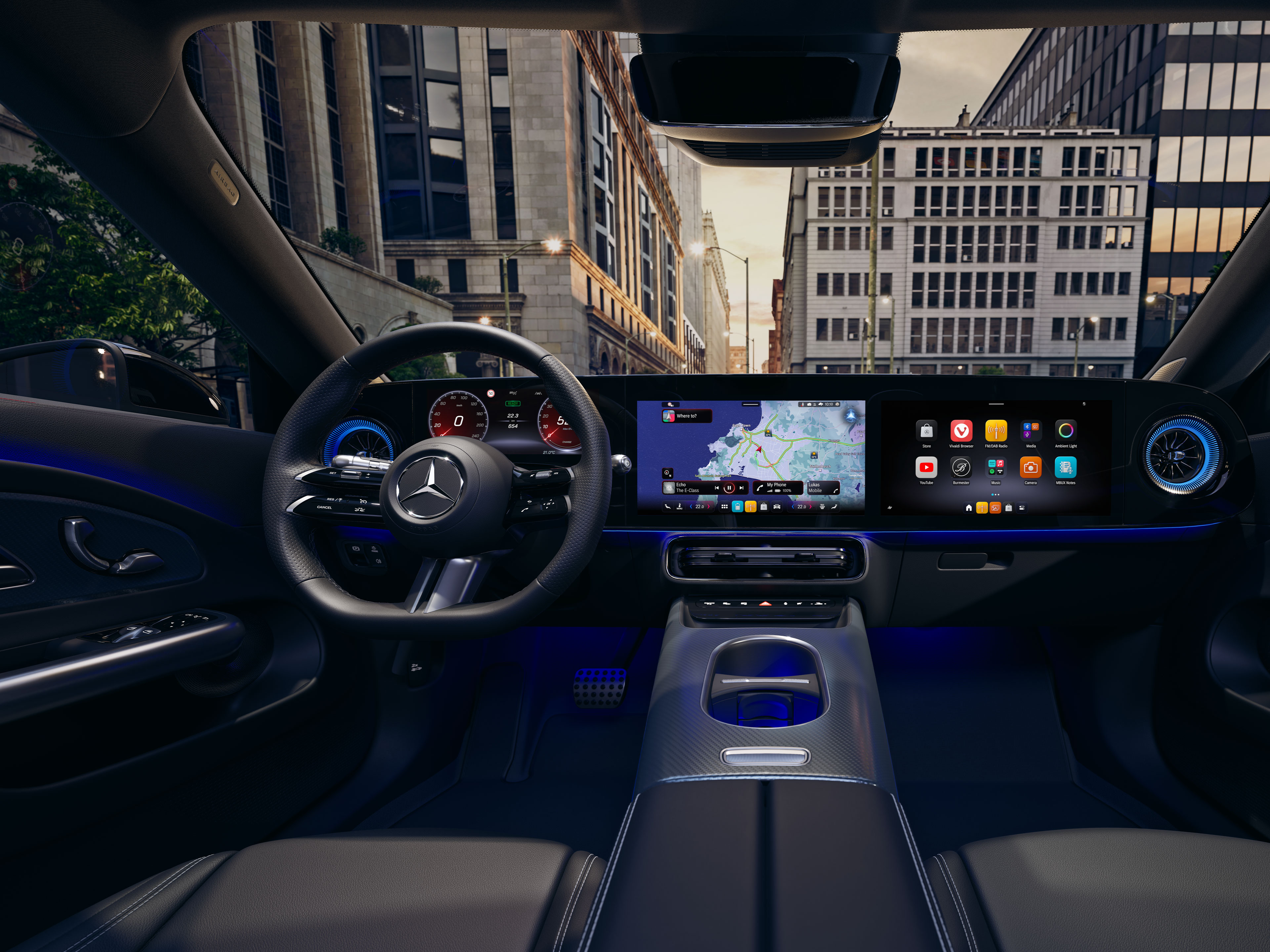 Interior highlights | CLA Shooting Brake | Mercedes-Benz