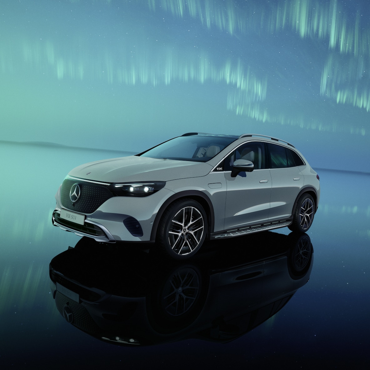 Das Mercedes-Benz EQE SUV Exterieur.