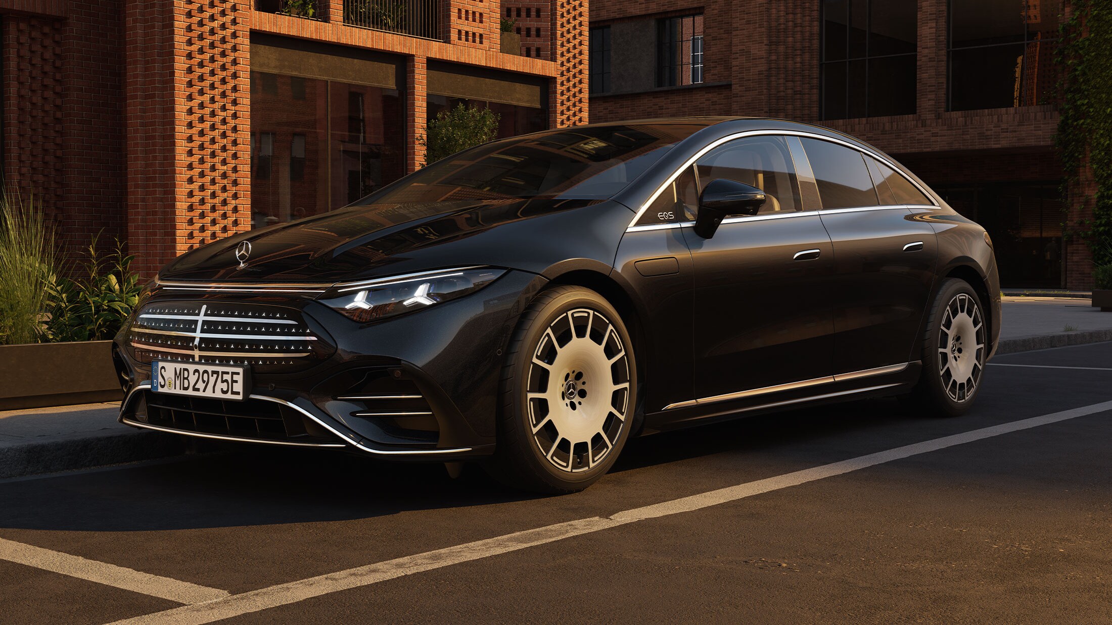 Die neue EQS Limousine.