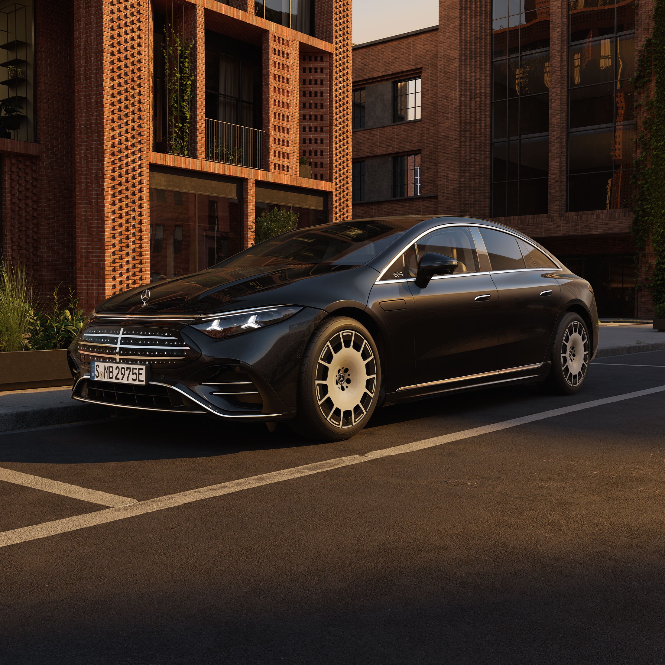 Die neue EQS Limousine.