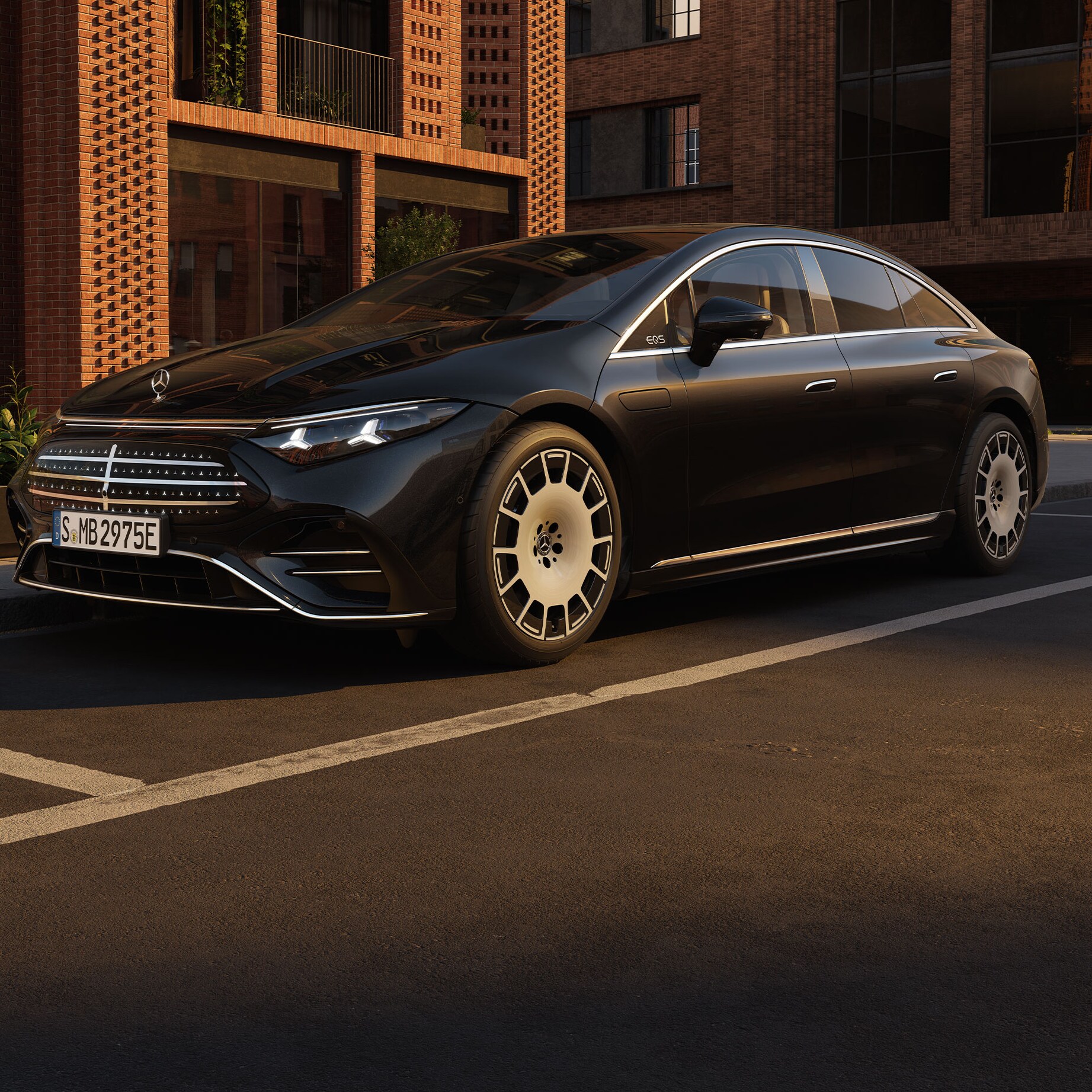 Die neue EQS Limousine.
