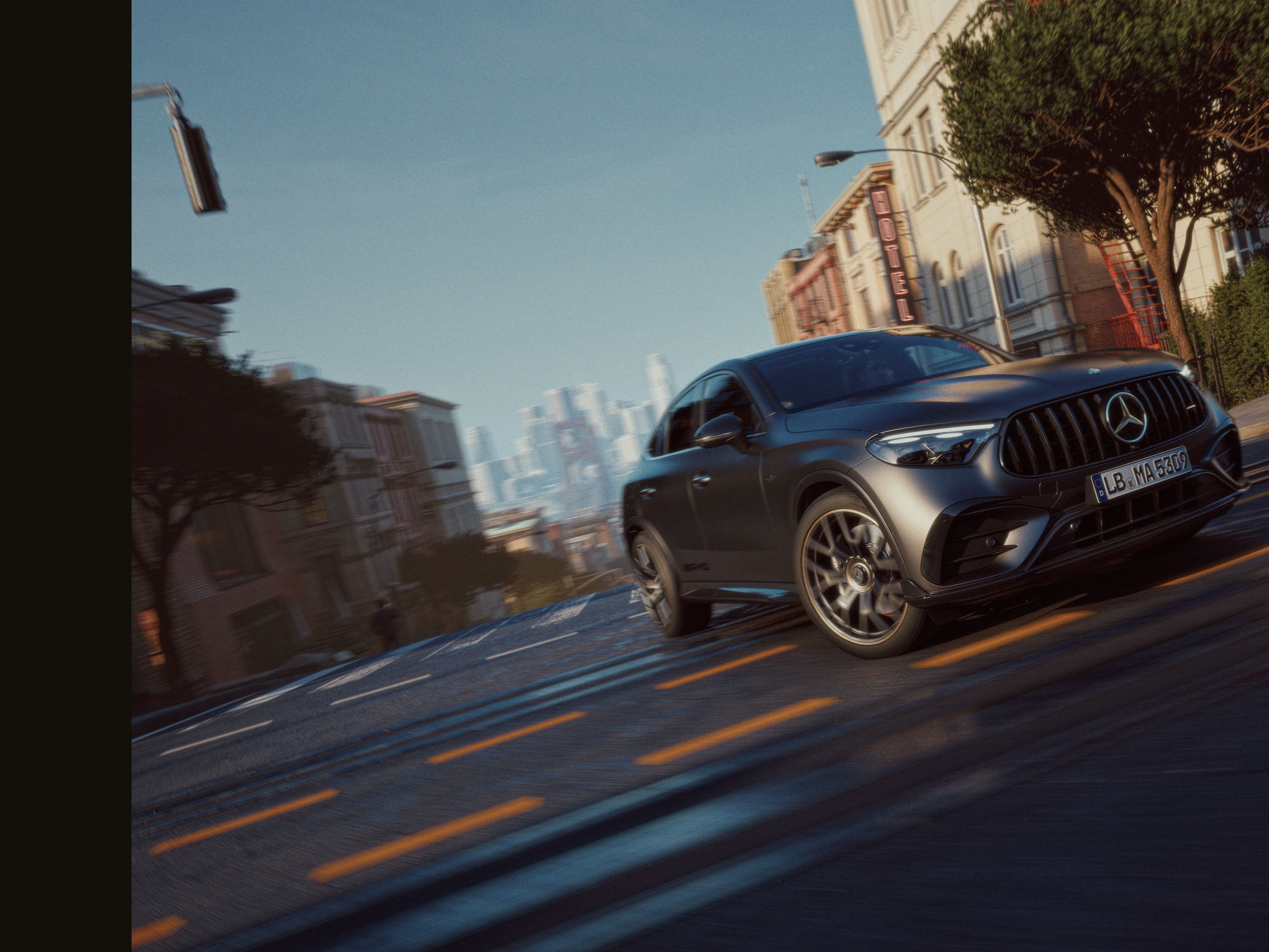 Exterieur | GLC | Mercedes-AMG Das Exterieur des neuen Mercedes-AMG GLC Coupés.