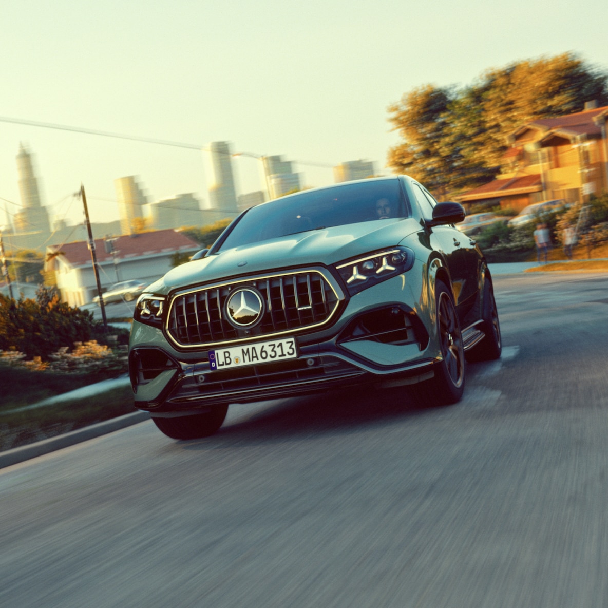Das neue Frontdesign des Mercedes-AMG GLE 63 S Coupé.