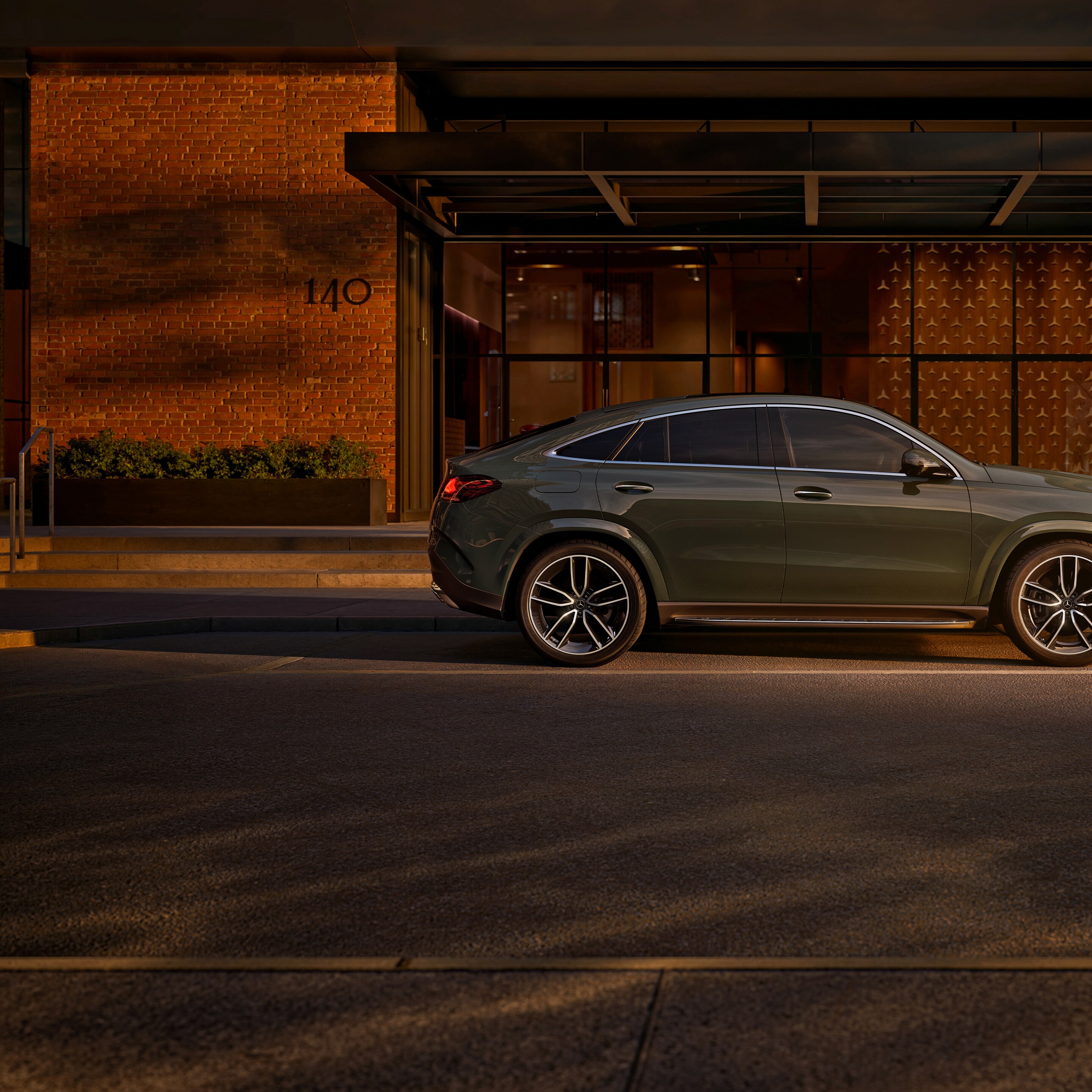 Das Exterieur des neuen GLE Coupé.