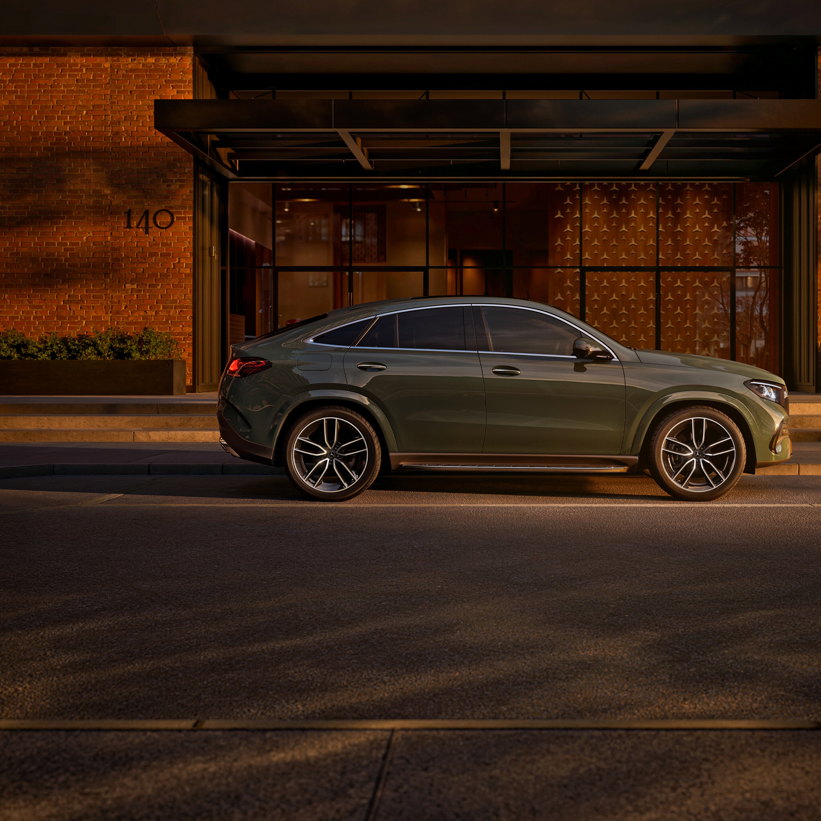 Das Exterieur des neuen GLE Coupé.