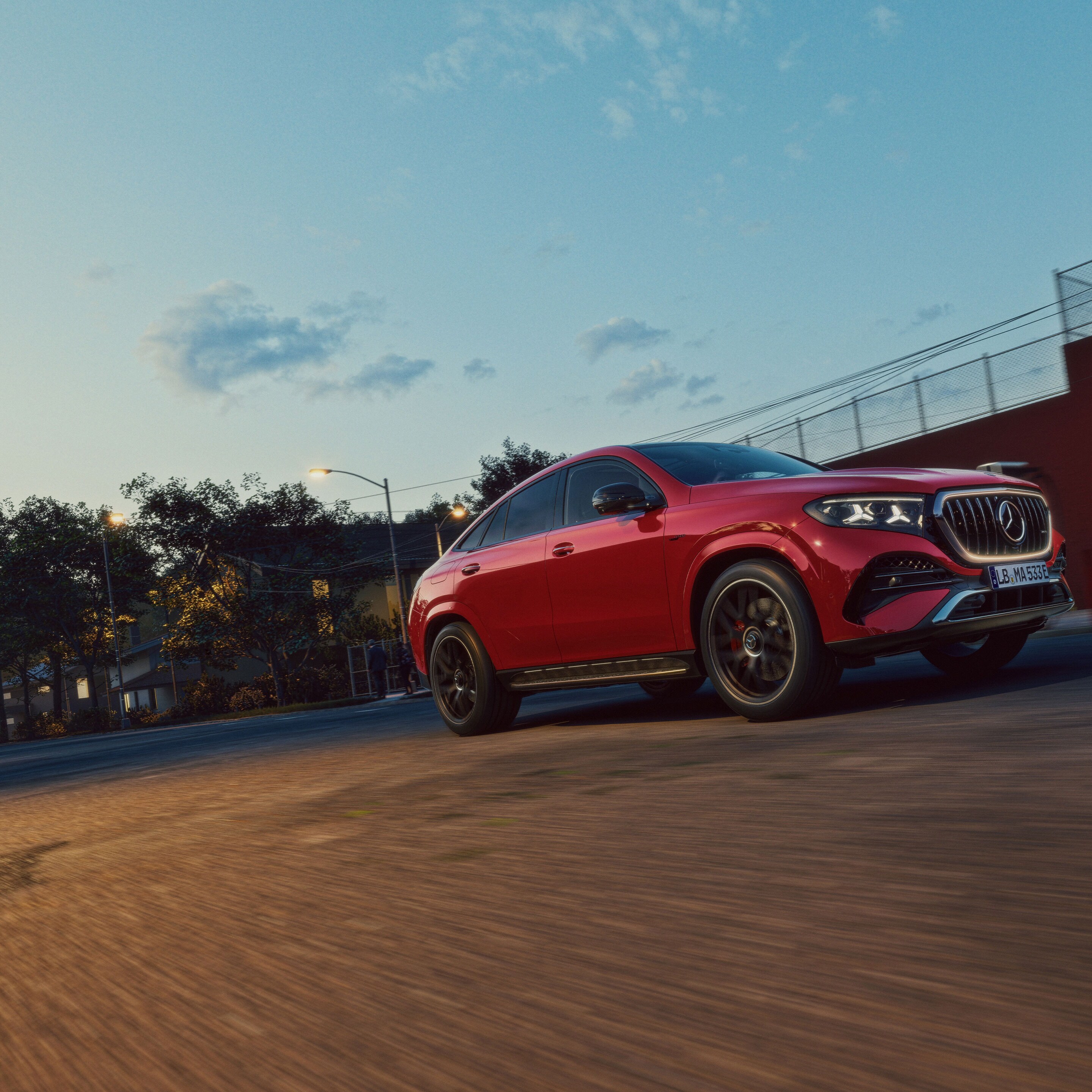 Das Exterieur des neuen Mercedes-AMG GLE Coupé.
