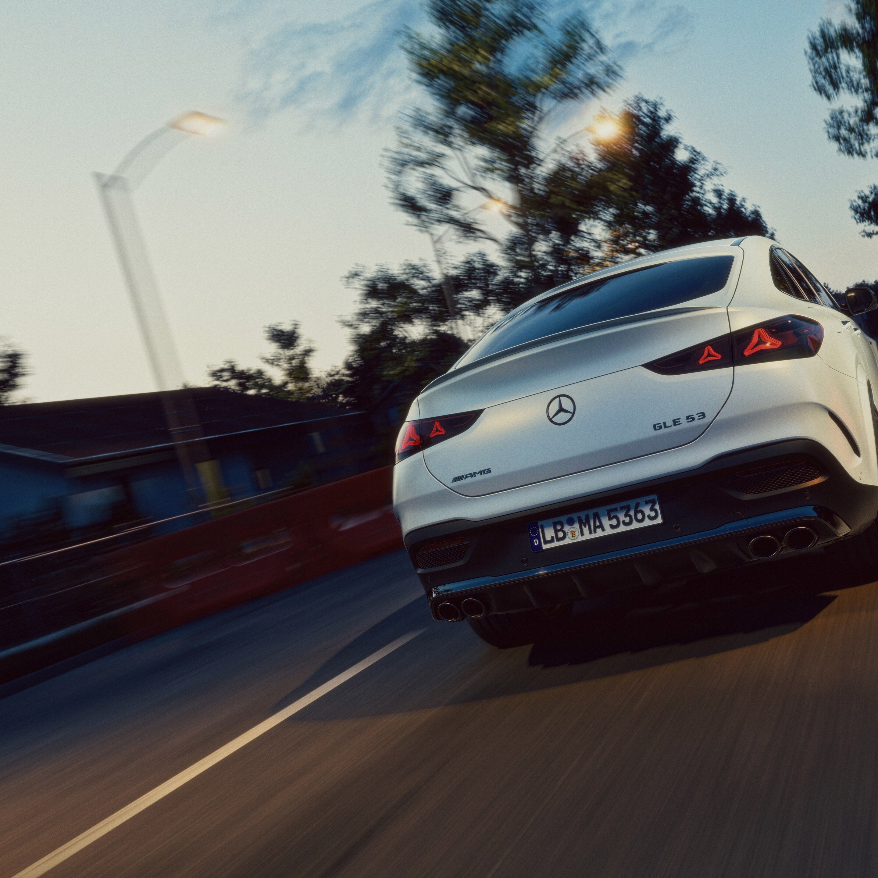 Das Exterieur des neuen Mercedes-AMG GLE Coupé.