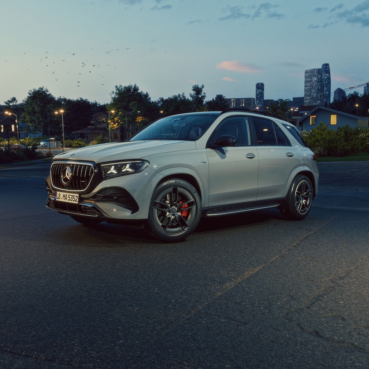 Das Exterieur des GLE 53 4MATIC+ von Mercedes-AMG.