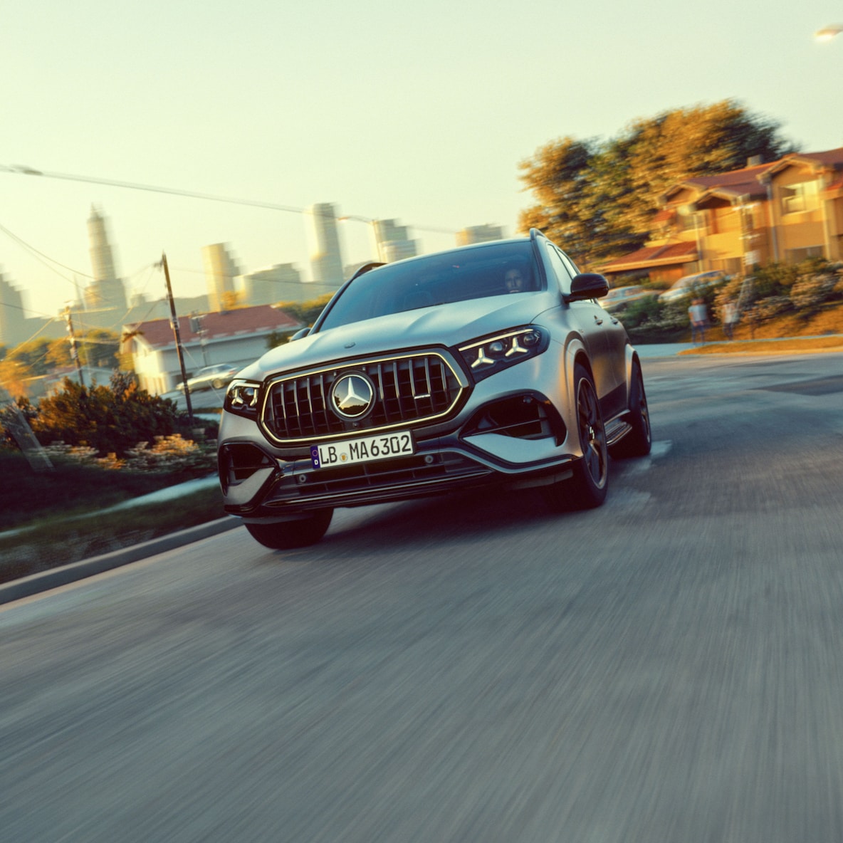 Die neue Frontpartie des GLE 63 von Mercedes-AMG.