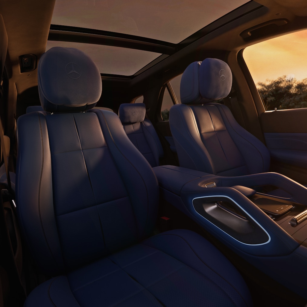 Die Multikontursitze des neuen Mercedes-Benz Der GLE.