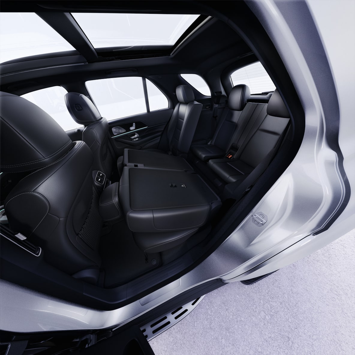 Das Interieur des Mercedes-Benz GLE.