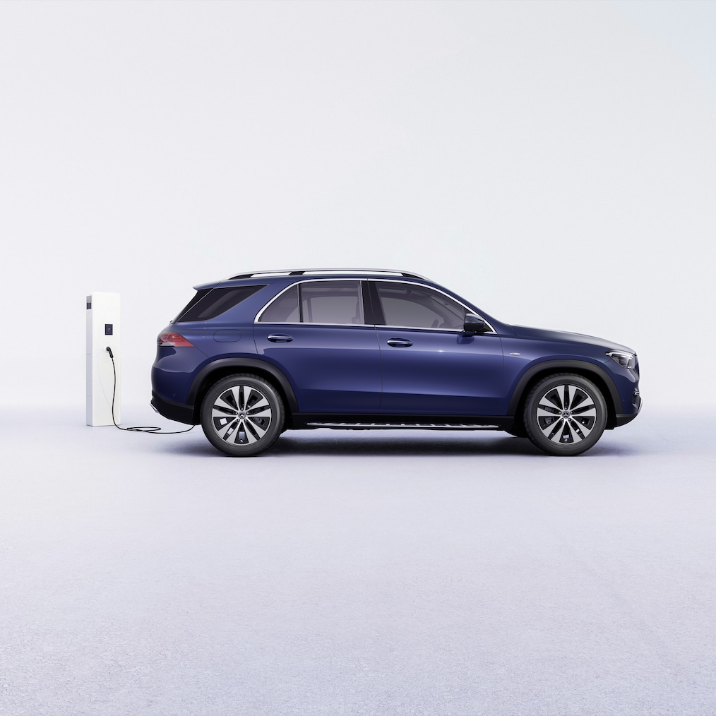 Der GLE 350 de 4MATIC mit EQ-Hybridtechnologie von Mercedes-Benz.