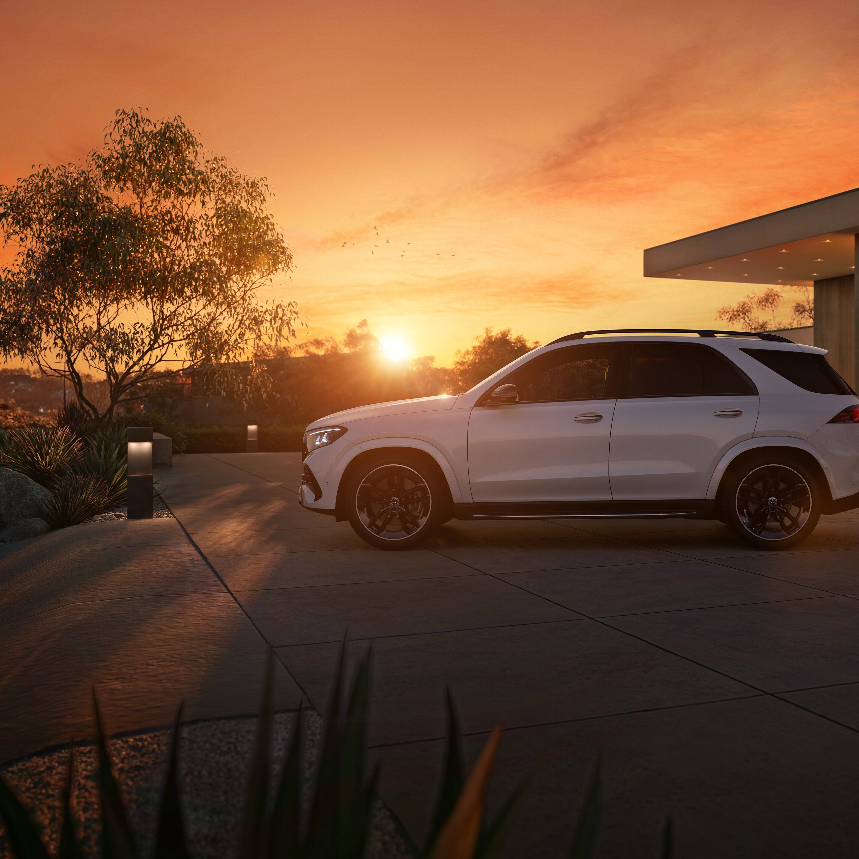 Das Exterieur des neuen GLE von Mercedes-Benz.