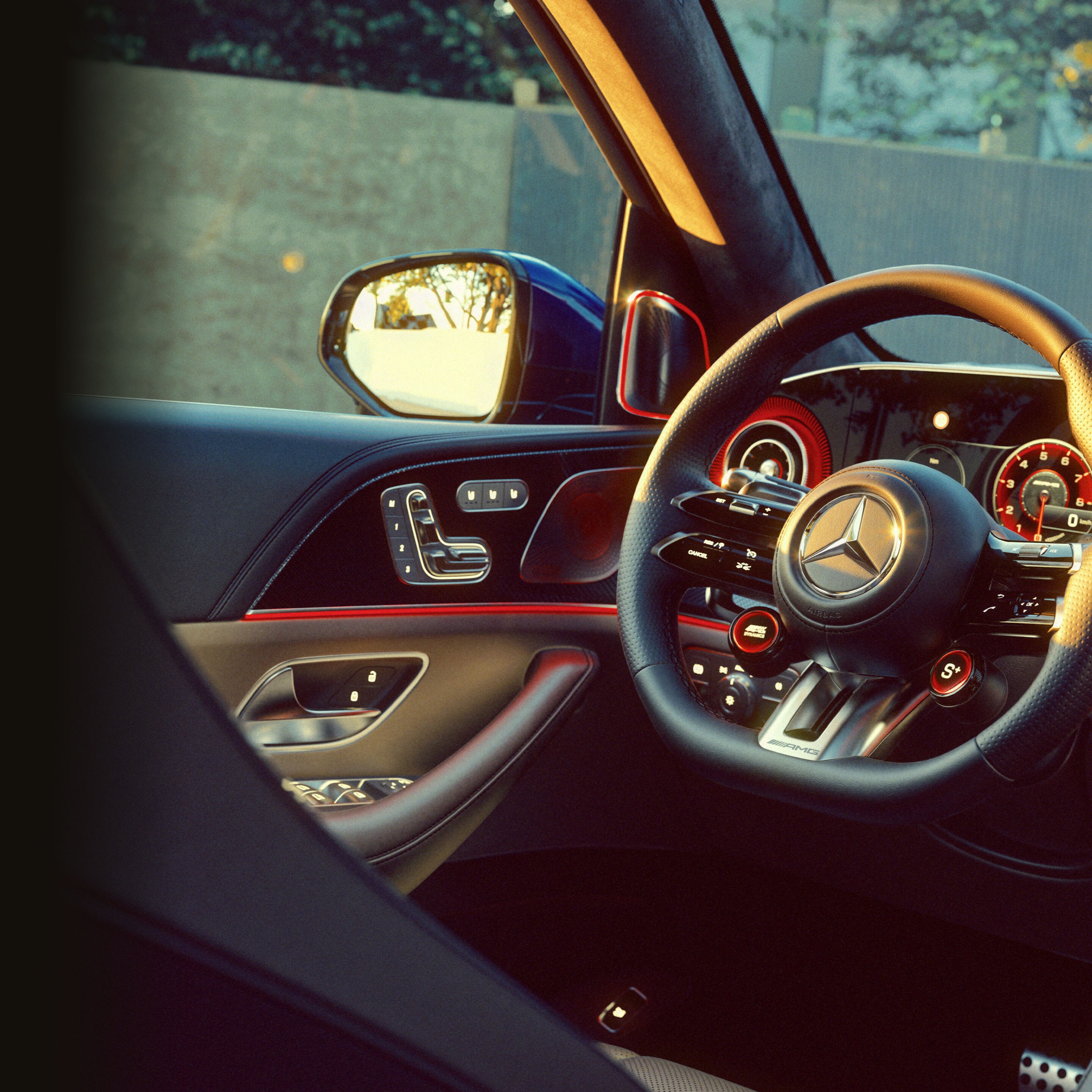 Das Interieur des Mercedes-AMG GLS 63.