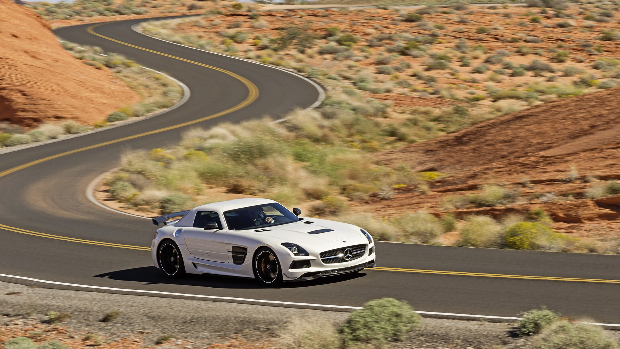 Der SLS AMG Black Series.