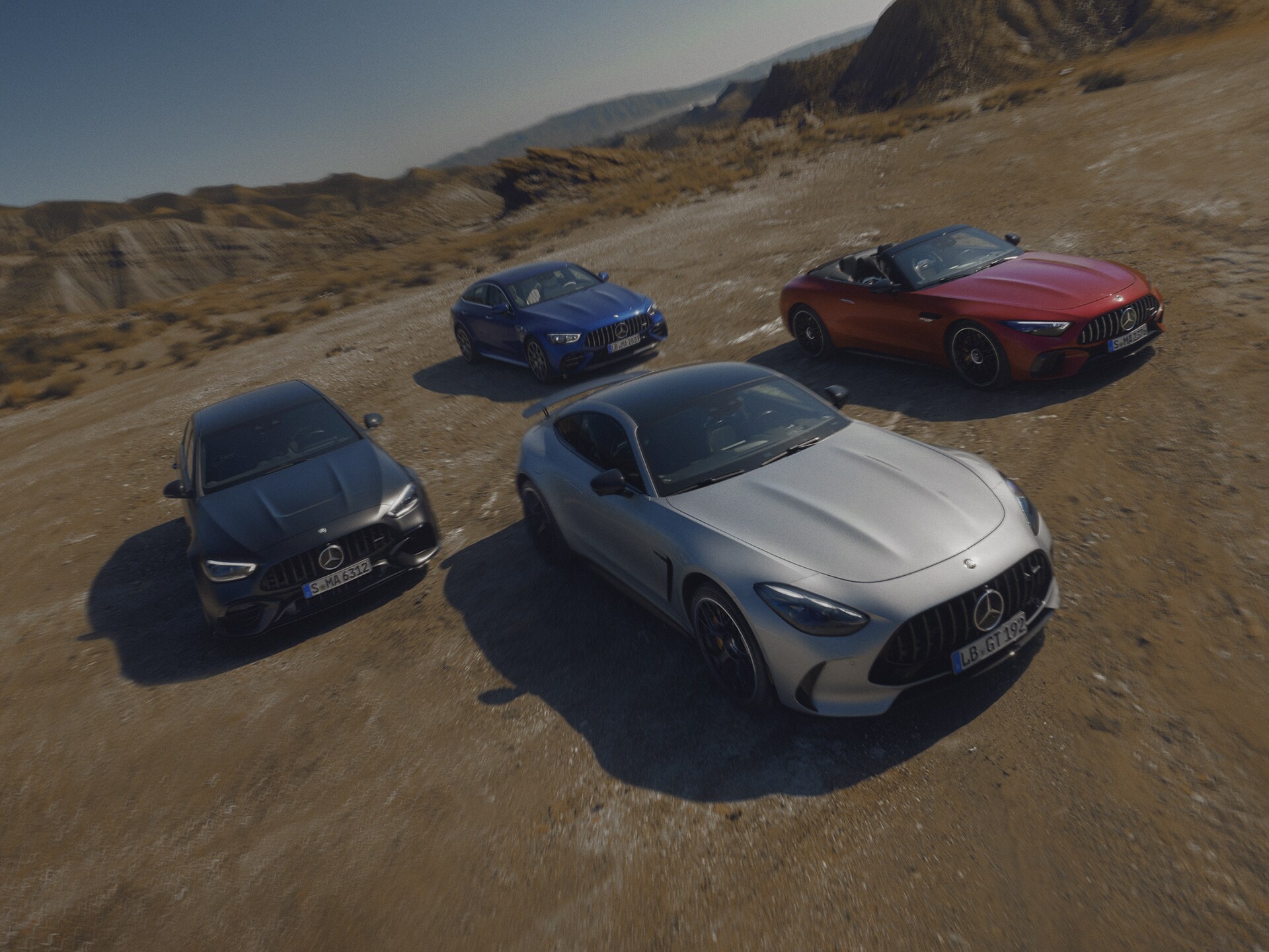 Übersicht der Modelle von Mercedes-AMG.