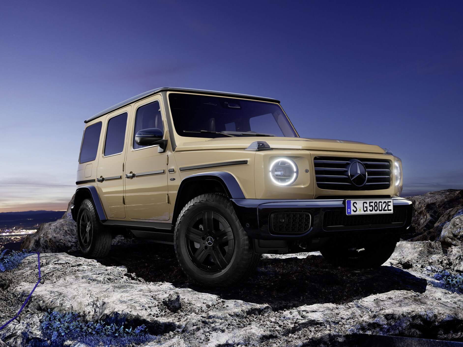 Der Mercedes-Benz G 580 mit EQ Technologie.