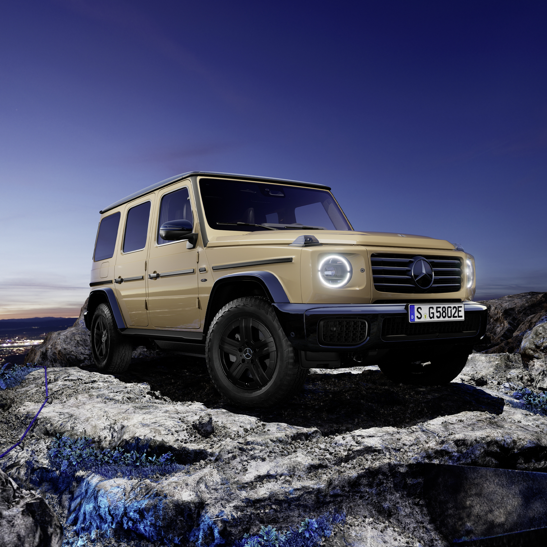 G 580 mit EQ Technologie | G-Klasse Markenbereich | Mercedes-Benz Der Mercedes-Benz G 580 mit EQ Technologie.