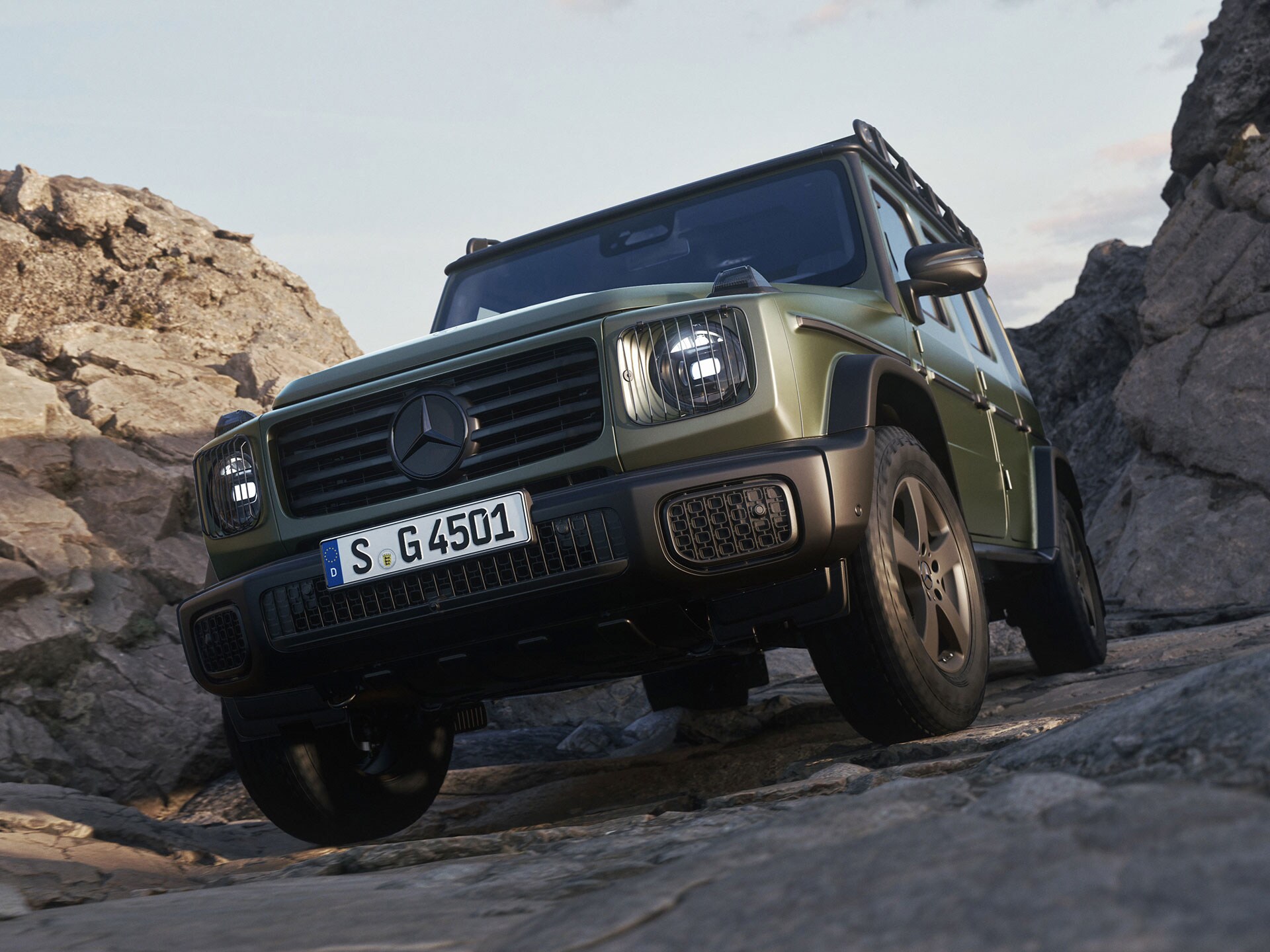 Die kultige Mercedes-Benz G-Klasse.