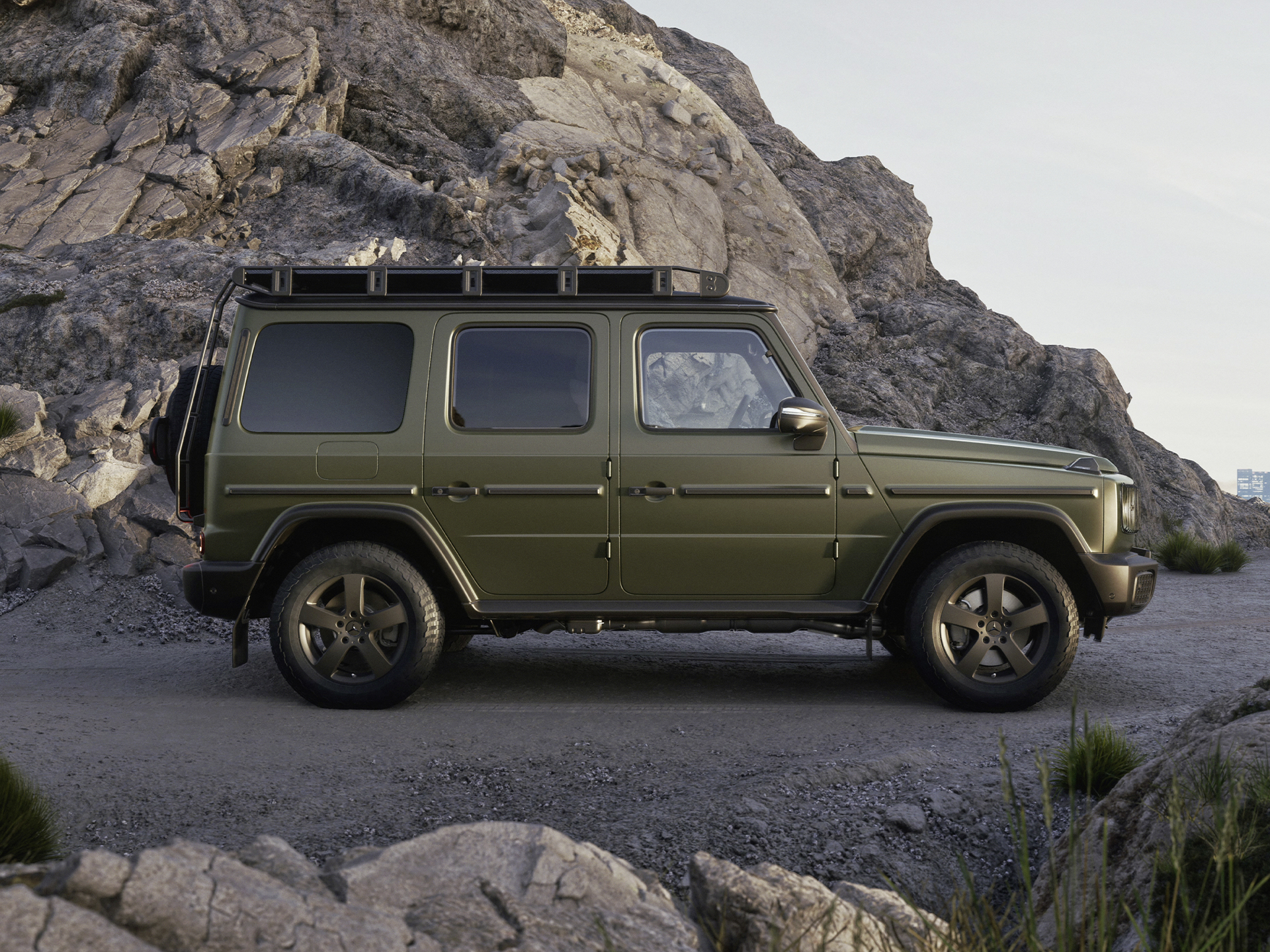 Exterieur | G-Klasse Markenbereich | Mercedes-Benz Das Exterieur der Mercedes-Benz G-Klasse.