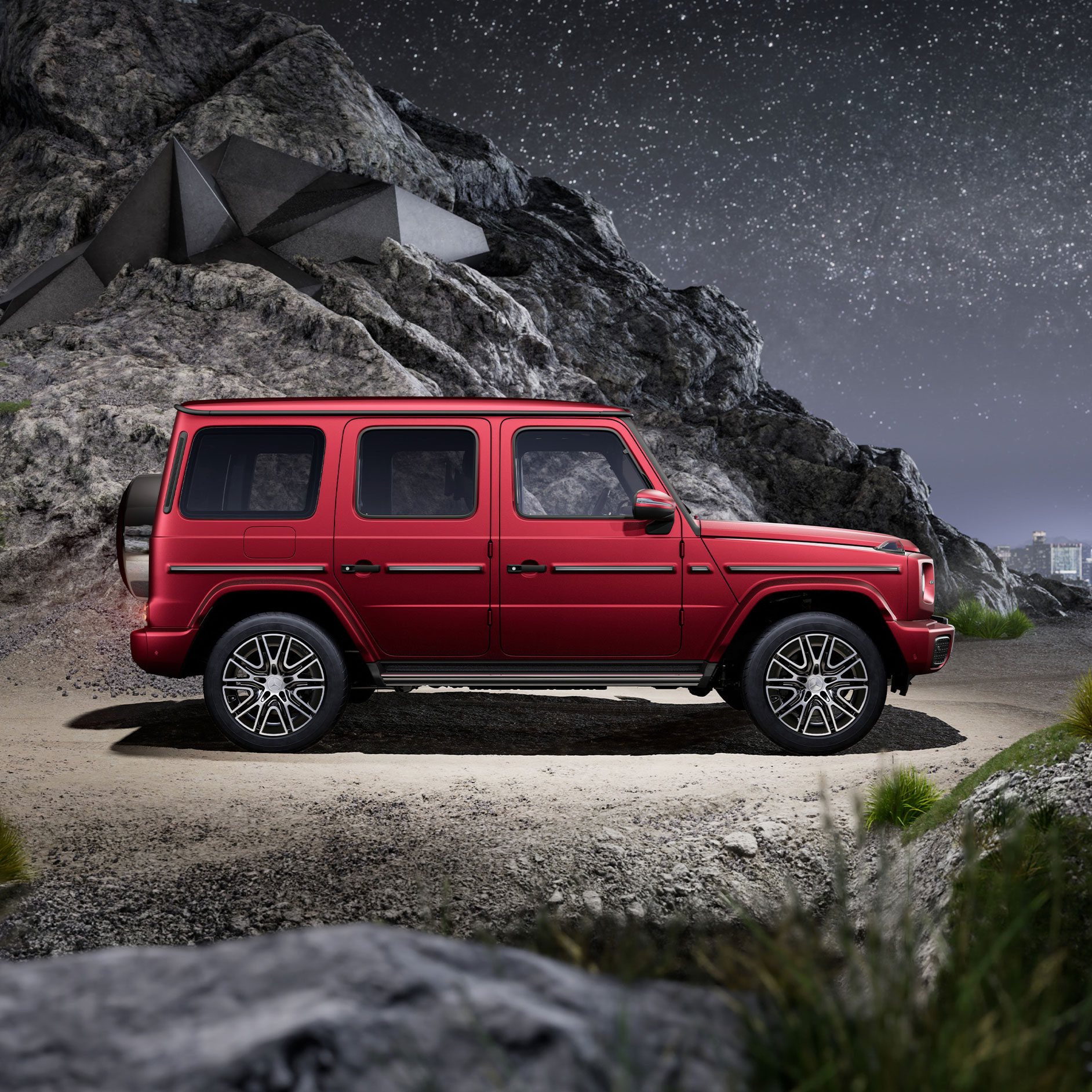 Exterieur | G-Klasse Markenbereich | Mercedes-Benz Das Exterieur der Mercedes-Benz G-Klasse.