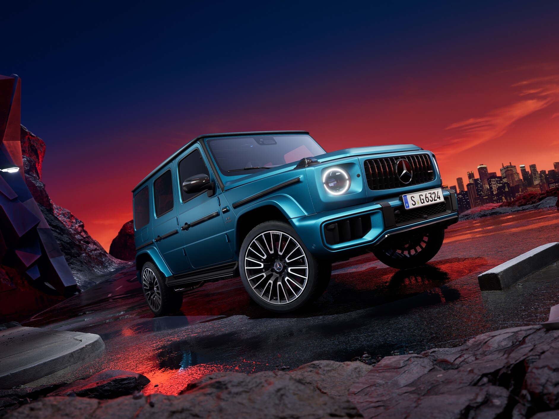Die Mercedes-AMG G-Klasse.